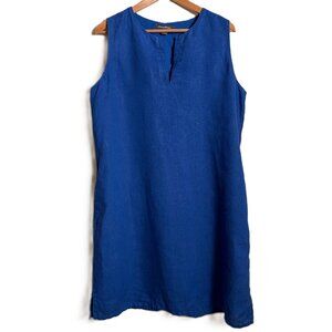 Tommy Bahama Sleeveless Shift Dress in Royal Blue
